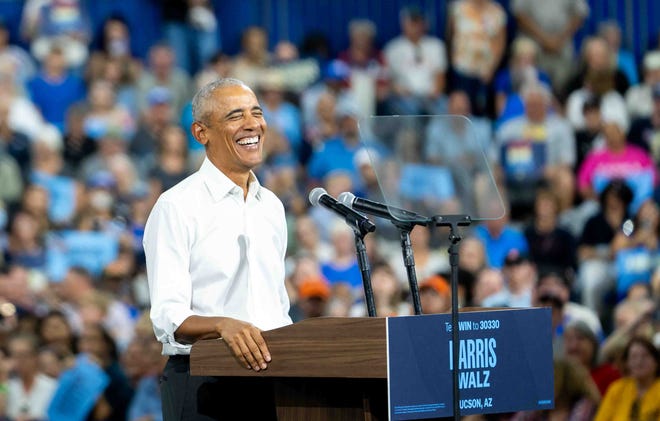 Barack Obama is youngest living former president at 63 years old.