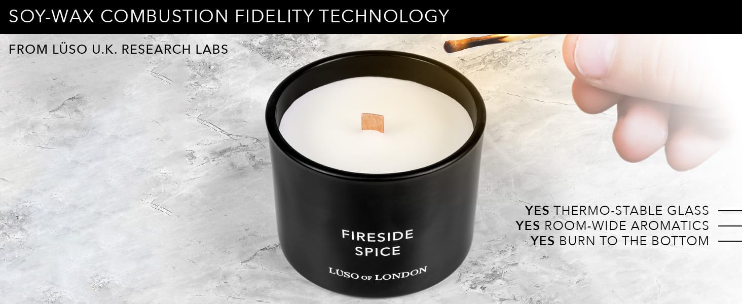 Lüso of London Rugged Forest Candle Collection Trio Set