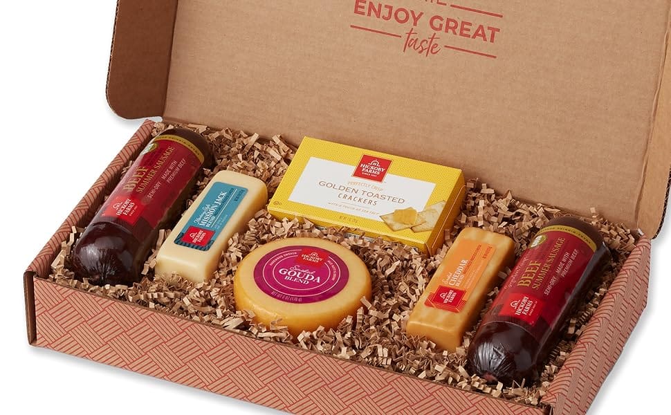 Hickory Farms Farmhouse Sausage & Cheese Medium Gift Box