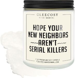Home Housewarming Scented Candle – Funny New House Warming Gift Ideas for Apartment, Neighbor, Homeowners