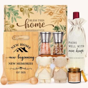 House Warming Gifts New Home Gift Ideas Housewarming Gifts New Home Couple Housewarming Gifts for Women Housewarming Kitchen Gift New Apartment Basket