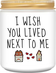 Homsolver Gifts for Women, Birthday Gifts for Women, Unique Friendship Gift for Best Friend Birthday, Her, BFF, Sisters, Besties, Mom – Funny Lavender Scented Candles