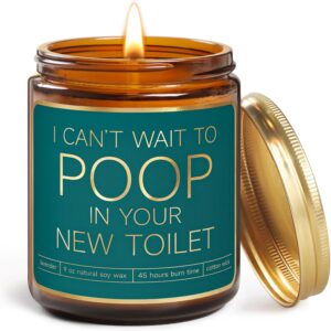 Housewarming Gifts New Home for Women,New Home Gift Idea for Couple,Housewarming Gifts for New House,Funny New House Warming Gift with Scented Candle