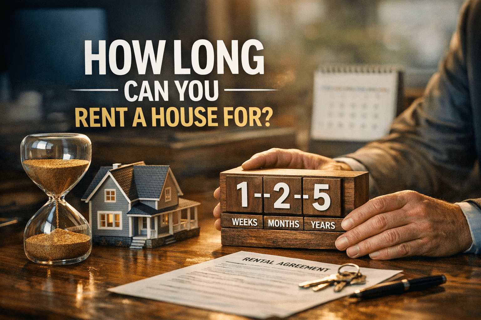 how long can you rent a house for