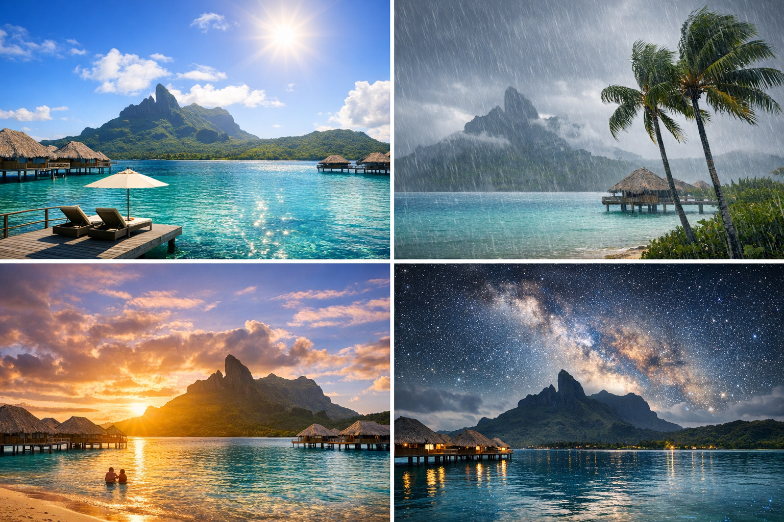 Weather in Bora Bora: Climate Trends and Yearly Averages