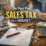 do you pay sales tax on a house