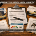what documents do i need for a rental application