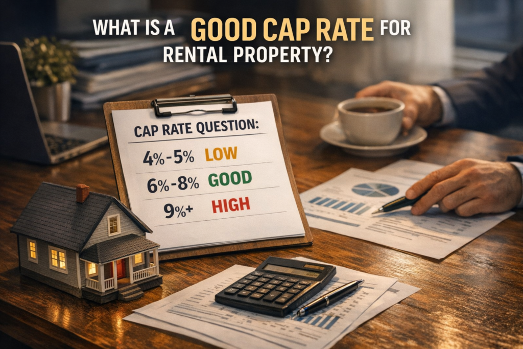 what is a good cap rate for rental property