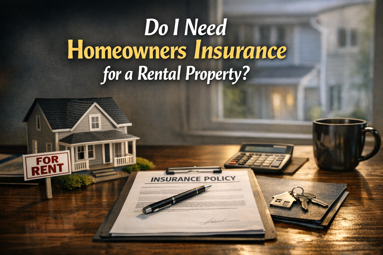 do i need homeowners insurance for a rental property