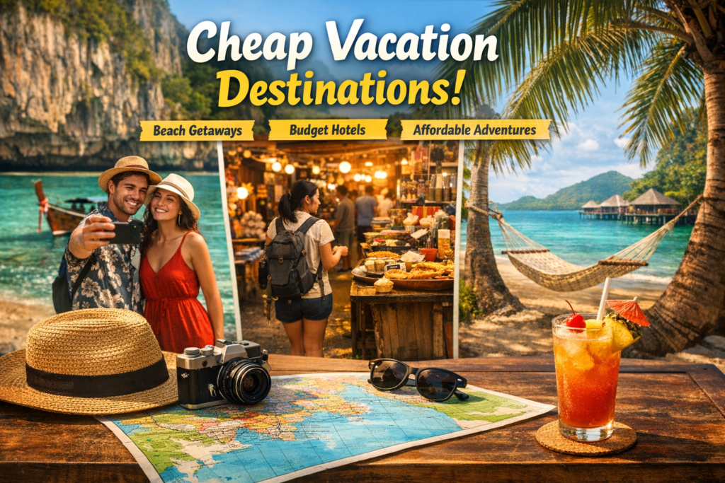 cheap vacation destinations