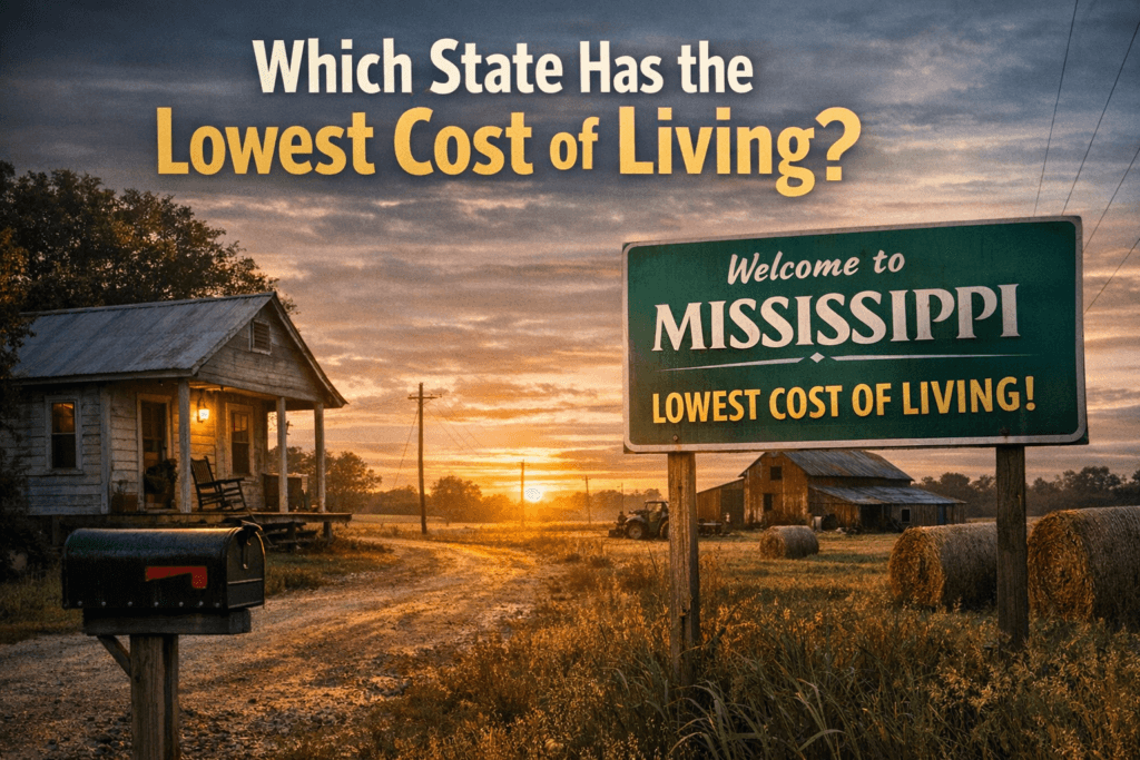 what state has the lowest cost of living