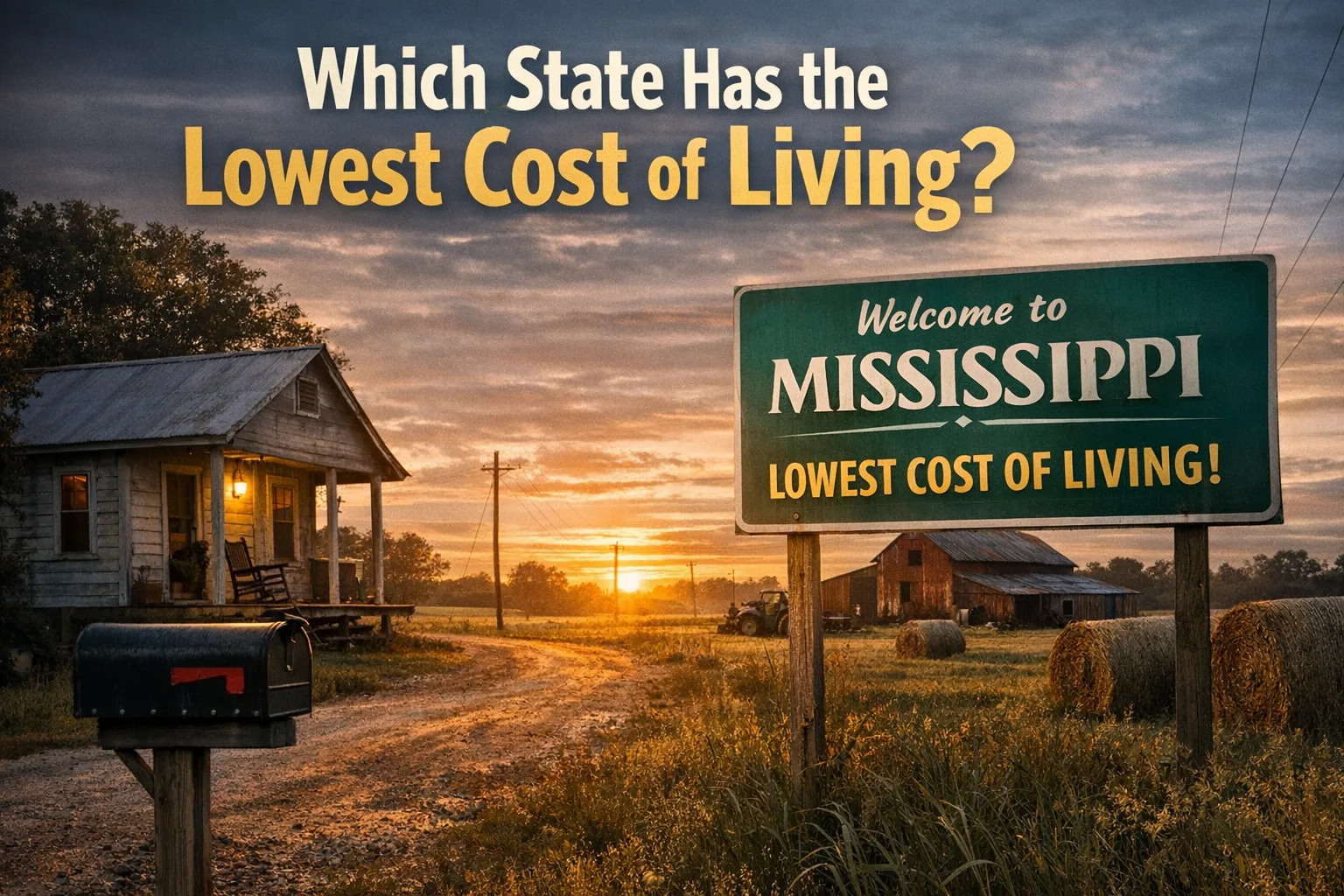 what state has the lowest cost of living