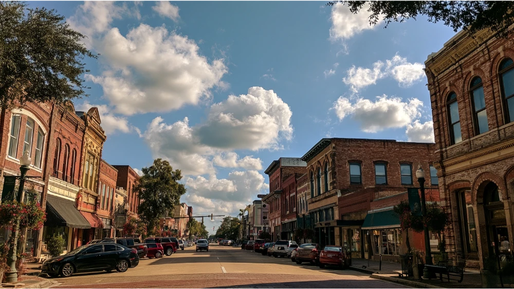 Hattiesburg Mississippi downtown, historic neighborhoods, parks, and everyday city life