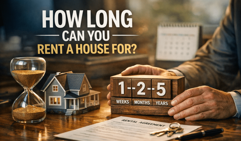 how long can you rent a house for