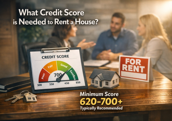 what credit score is needed to rent a house