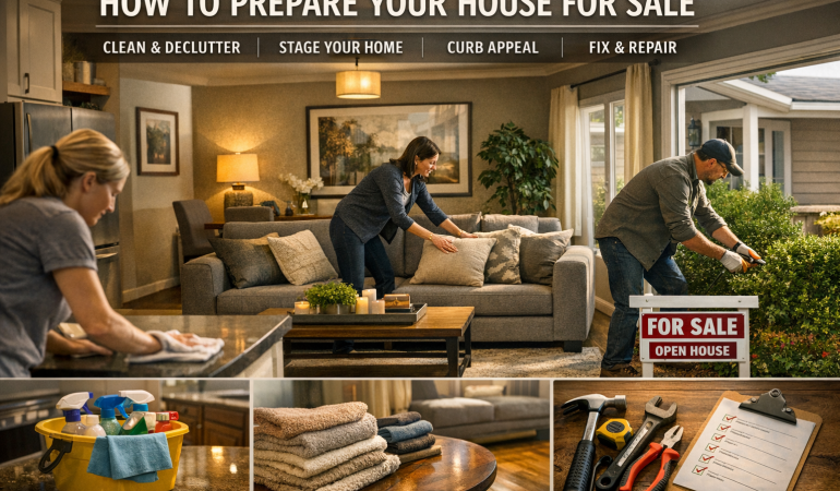 how to prepare your house for sale