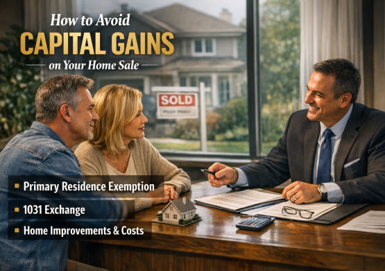 how to avoid capital gains on house sale