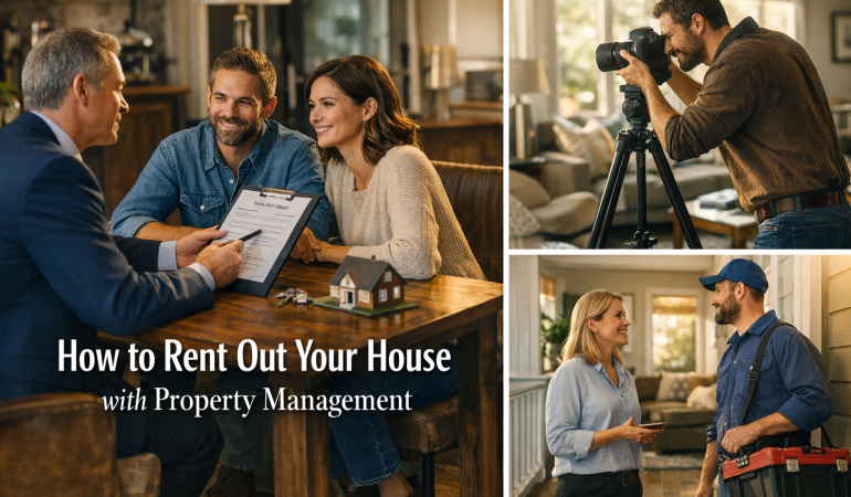 how to rent out your house with property management