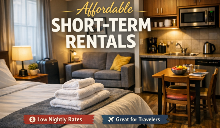 inexpensive short term rentals