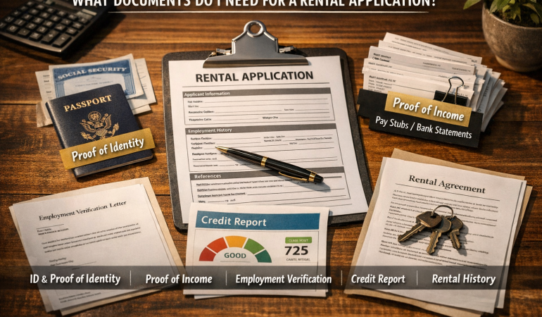 what documents do i need for a rental application