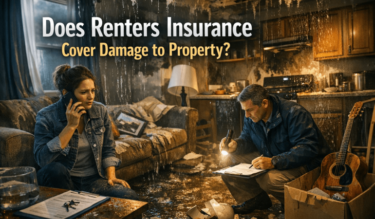 does renters insurance cover damage to property