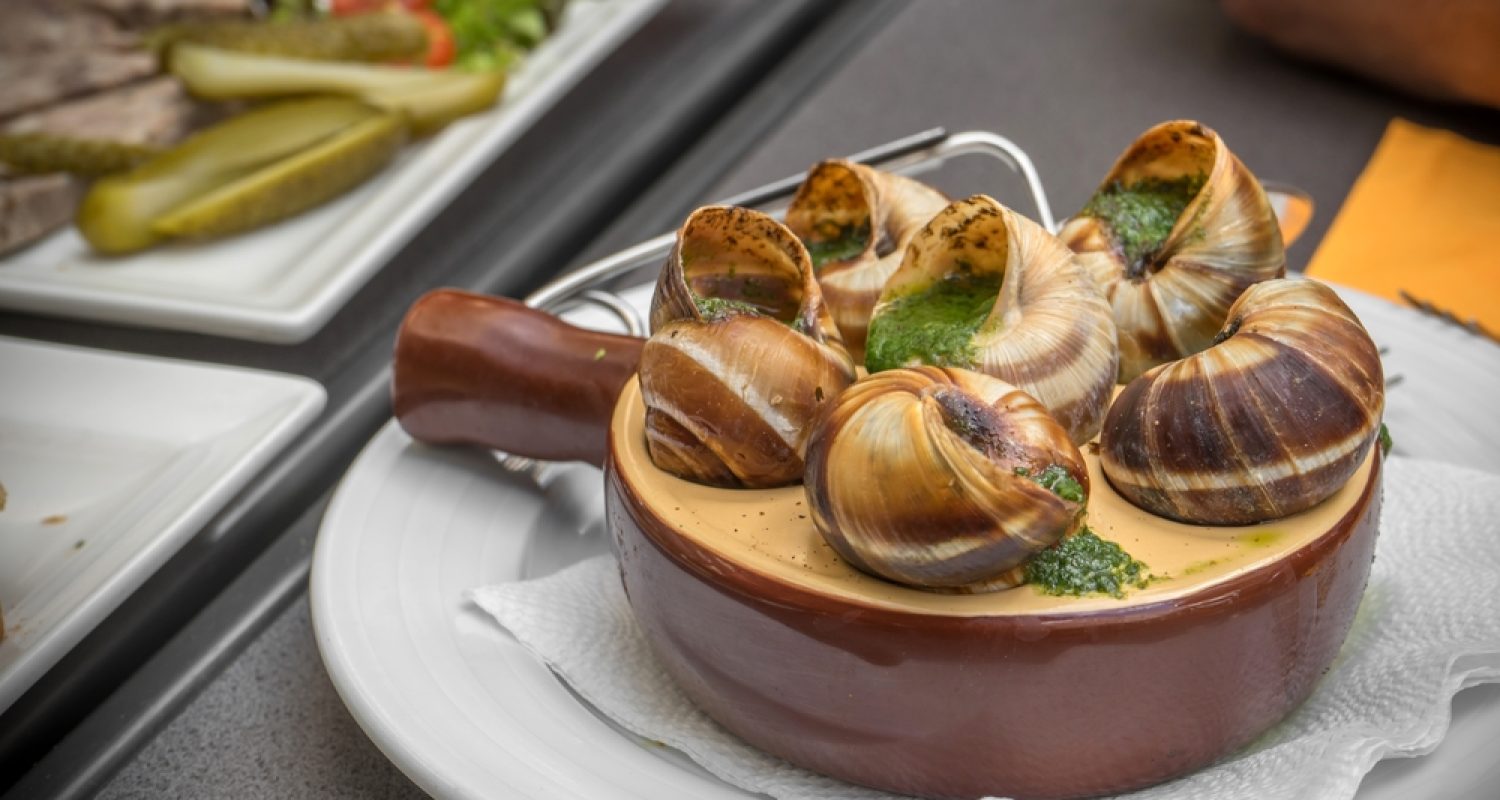 Paris,,France,-,11,September,,2021,-,Escargot,In,Butter