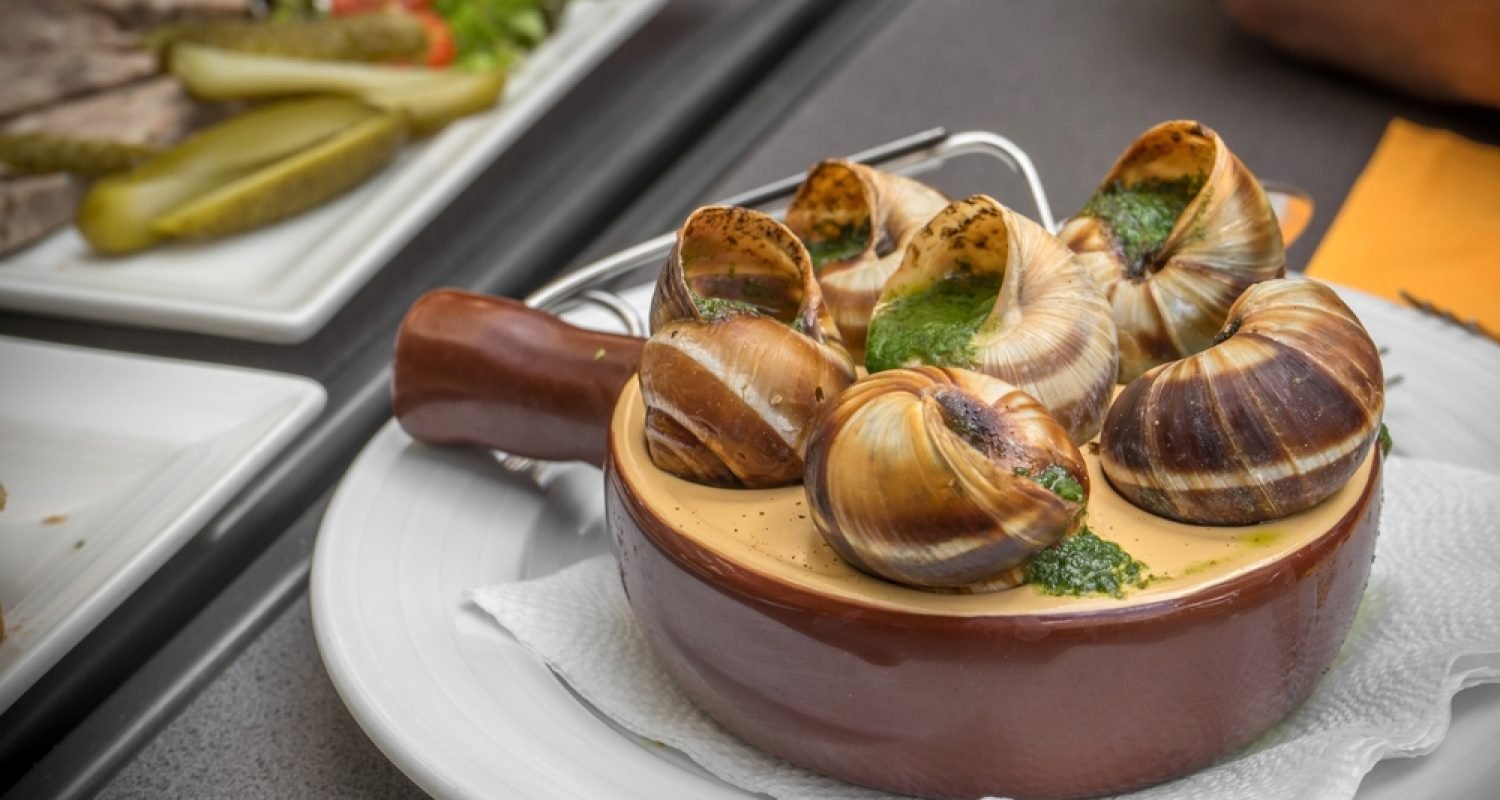 Paris,,France,-,11,September,,2021,-,Escargot,In,Butter